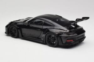 Porsche 911 992 GT3 RS Negru & Jante Negre Concept Minichamps 1:18 911992003 Metal - imaginea 7 din 8