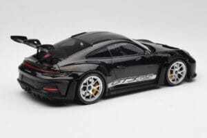 Porsche 911 992 GT3 RS Negru Cu Jante Argintii Minichamps 1:18 155062231 Metal - imaginea 2 din 6