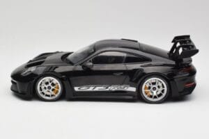 Porsche 911 992 GT3 RS Negru Cu Jante Argintii Minichamps 1:18 155062231 Metal - imaginea 3 din 6