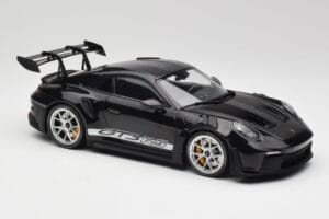 Porsche 911 992 GT3 RS Negru Cu Jante Argintii Minichamps 1:18 155062231 Metal - imaginea 4 din 6