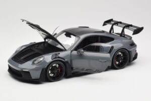 Porsche 911 992 GT3 RS Crayon Weissach Package & Black Wheels Minichamps 1:18 110062024 Metal - imaginea 2 din 8