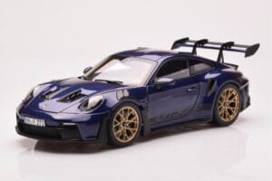 Porsche 911 992 GT3 RS Gentian Albastru Metalic Norev 1:18 187363 Metal