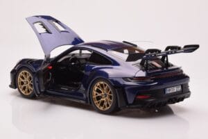 Porsche 911 992 GT3 RS Gentian Albastru Metalic Norev 1:18 187363 Metal - imaginea 5 din 8