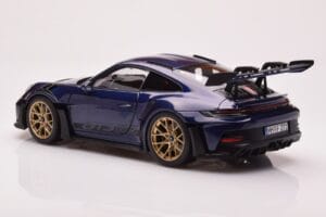 Porsche 911 992 GT3 RS Gentian Albastru Metalic Norev 1:18 187363 Metal - imaginea 7 din 8