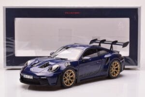 Porsche 911 992 GT3 RS Gentian Albastru Metalic Norev 1:18 187363 Metal - imaginea 8 din 8
