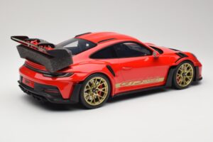 Porsche 911 992 GT3 RS Guards Red GT Spirit 1:12 GT939 Rășină - imaginea 2 din 6