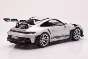 Porsche 911 992 GT3 RS Ice Gri Norev 1:18 187359 Metal - imaginea 3 din 8