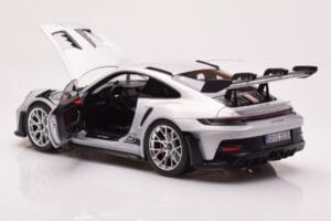 Porsche 911 992 GT3 RS Ice Gri Norev 1:18 187359 Metal - imaginea 5 din 8