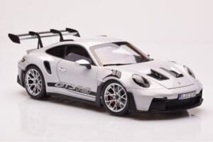 Porsche 911 992 GT3 RS Ice Gri Norev 1:18 187359 Metal - imaginea 6 din 8