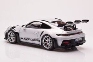 Porsche 911 992 GT3 RS Ice Gri Norev 1:18 187359 Metal - imaginea 7 din 8