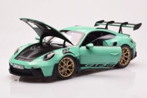 Porsche 911 992 GT3 RS Mint Verde Norev 1:18 187362 Metal - imaginea 2 din 8