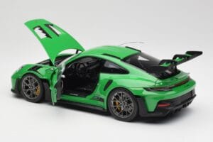 Porsche 911 992 GT3 RS Python Verde Norev 1:18 WAP0212820RGT3 Metal - imaginea 5 din 8
