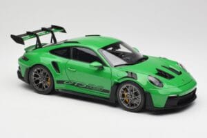 Porsche 911 992 GT3 RS Python Verde Norev 1:18 WAP0212820RGT3 Metal - imaginea 6 din 8