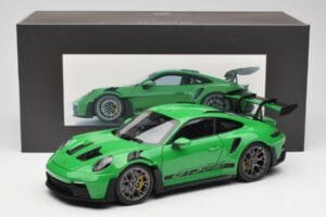 Porsche 911 992 GT3 RS Python Verde Norev 1:18 WAP0212820RGT3 Metal - imaginea 8 din 8