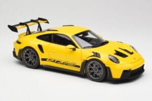 Porsche 911 992 GT3 RS Racing Galben Norev 1:18 WAP0212810RGT3 Metal - imaginea 6 din 8