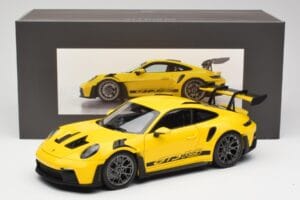 Porsche 911 992 GT3 RS Racing Galben Norev 1:18 WAP0212810RGT3 Metal - imaginea 8 din 8
