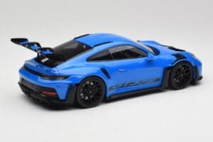 Porsche 911 992 GT3 RS Shark Albastru & Roți Negre Minichamps 1:18 153062233 Metal - imaginea 2 din 6