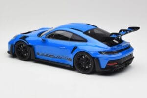 Porsche 911 992 GT3 RS Shark Albastru & Roți Negre Minichamps 1:18 153062233 Metal - imaginea 5 din 6
