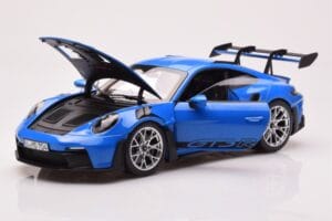 Porsche 911 992 GT3 RS Sharkblue Norev 1:18 187358 Metal - imaginea 2 din 8