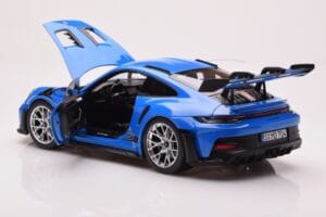 Porsche 911 992 GT3 RS Sharkblue Norev 1:18 187358 Metal - imaginea 5 din 8