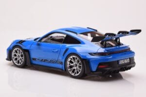 Porsche 911 992 GT3 RS Sharkblue Norev 1:18 187358 Metal - imaginea 7 din 8