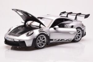 Porsche 911 992 GT3 RS Argintiu Metalic Norev 1:18 187357 Metal - imaginea 2 din 8