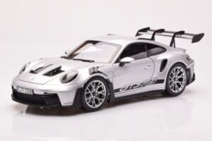 Porsche 911 992 GT3 RS Argintiu Metalic Norev 1:18 187357 Metal