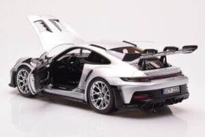 Porsche 911 992 GT3 RS Argintiu Metalic Norev 1:18 187357 Metal - imaginea 5 din 8
