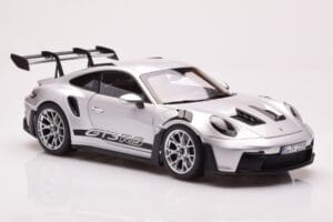 Porsche 911 992 GT3 RS Argintiu Metalic Norev 1:18 187357 Metal - imaginea 6 din 8