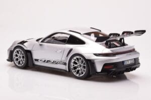 Porsche 911 992 GT3 RS Argintiu Metalic Norev 1:18 187357 Metal - imaginea 7 din 8