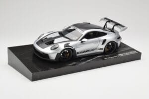 Porsche 911 992 GT3 RS Argintiu Weissach Package Minichamps 1:18 110062020 Metal - imaginea 2 din 8