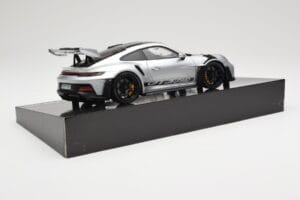Porsche 911 992 GT3 RS Argintiu Weissach Package Minichamps 1:18 110062020 Metal - imaginea 4 din 8