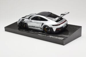 Porsche 911 992 GT3 RS Argintiu Weissach Package Minichamps 1:18 110062020 Metal - imaginea 7 din 8