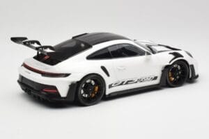 Porsche 911 992 GT3 RS Alb & Roți Negre Minichamps 1:18 155062230 Metal - imaginea 2 din 6