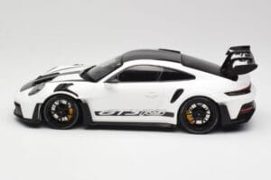 Porsche 911 992 GT3 RS Alb & Roți Negre Minichamps 1:18 155062230 Metal - imaginea 3 din 6