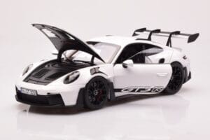 Porsche 911 992 GT3 RS Alb Norev 1:18 187361 Metal - imaginea 2 din 8