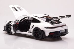 Porsche 911 992 GT3 RS Alb Norev 1:18 187361 Metal - imaginea 5 din 8