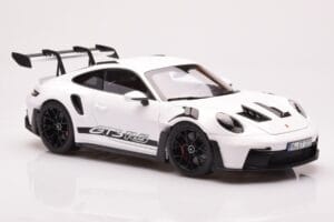 Porsche 911 992 GT3 RS Alb Norev 1:18 187361 Metal - imaginea 6 din 8
