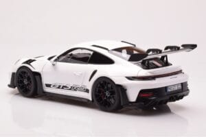 Porsche 911 992 GT3 RS Alb Norev 1:18 187361 Metal - imaginea 7 din 8
