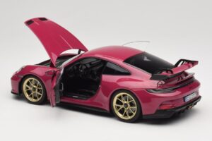 Porsche 911 992 GT3 Ruby Star Neo Norev 1:18 187381 Metal - imaginea 5 din 8
