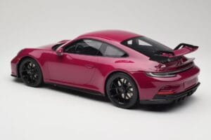 Porsche 911 992 GT3 Ruby Star Neo Red GT Spirit 1:12 GT536 Rășină - imaginea 5 din 6