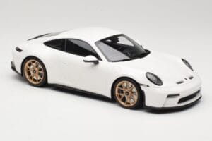 Porsche 911 992 GT3 Touring Alb Neodyme Wheels Minichamps 1:18 117069022 Metal - imaginea 4 din 6