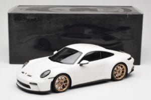 Porsche 911 992 GT3 Touring Alb Neodyme Wheels Minichamps 1:18 117069022 Metal - imaginea 6 din 6