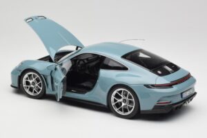 Porsche 911 992 S/T Meissen Blue Norev 1:18 187470 Metal - imaginea 5 din 8
