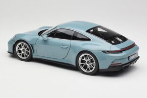Porsche 911 992 S/T Meissen Blue Norev 1:18 187470 Metal - imaginea 7 din 8