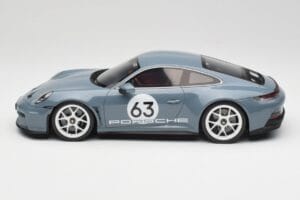 Porsche 911 992 ST Gentian Blue Metallic GT Spirit 1:18 GT491 Rășină - imaginea 3 din 6