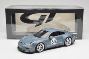Porsche 911 992 ST Gentian Blue Metallic GT Spirit 1:18 GT491 Rășină - imaginea 6 din 6