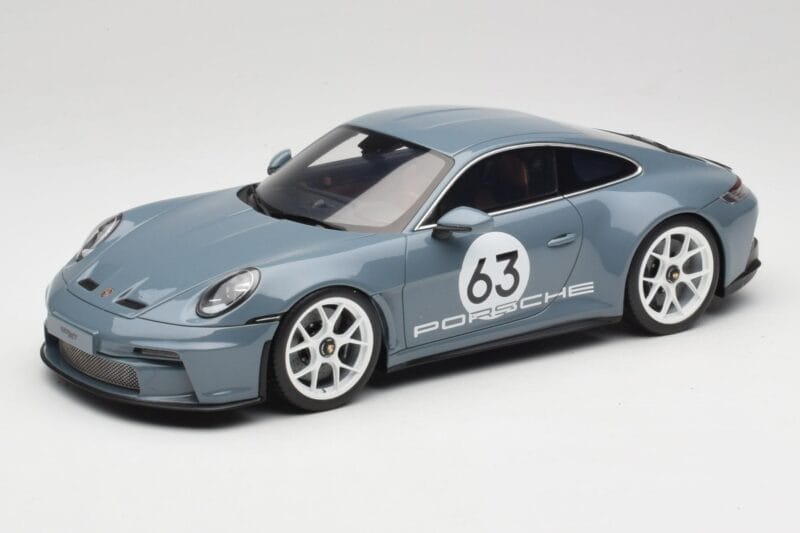 Porsche 911 992 ST Gentian Blue Metallic GT Spirit 1:18 GT491 Rășină