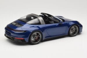 Porsche 911 992 Targa 4 GTS Blue Metallic Minichamps 1:18 155061060 Metal - imaginea 2 din 6