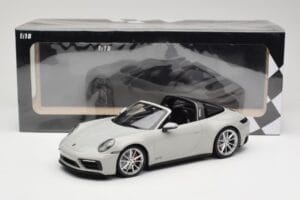 Porsche 911 992 Targa 4 GTS Gri Minichamps 1:18 155061064 Metal - imaginea 6 din 6